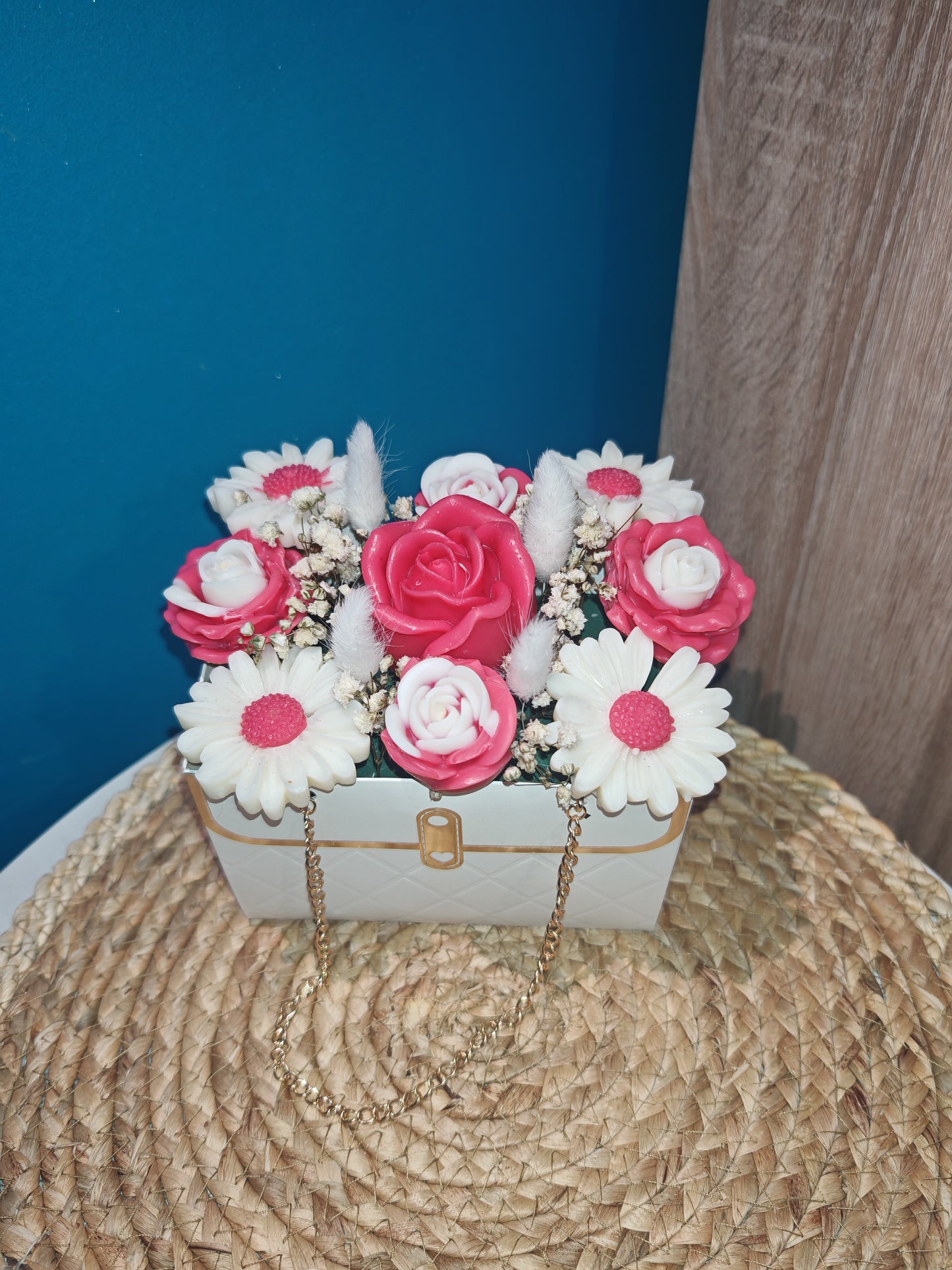 Fondant bouquet éternelle "fruit rouge"