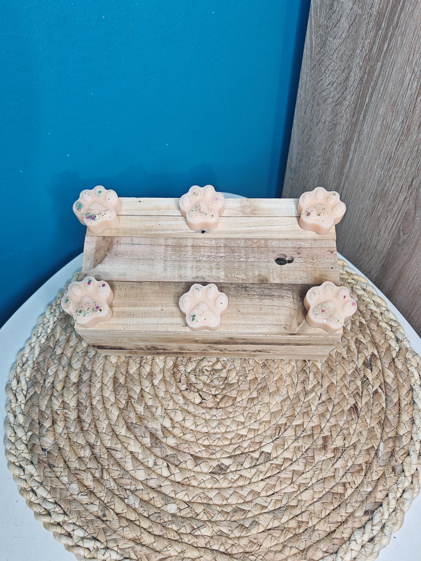 Fondant pâte de chien "pêche"