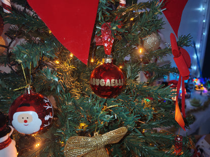 Boule de noël personnalisée