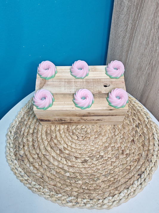Fondant tourbillon "pastèque"
